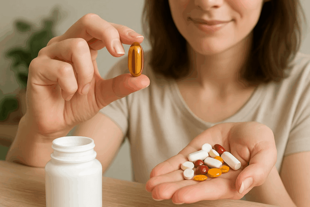 Прием витаминов