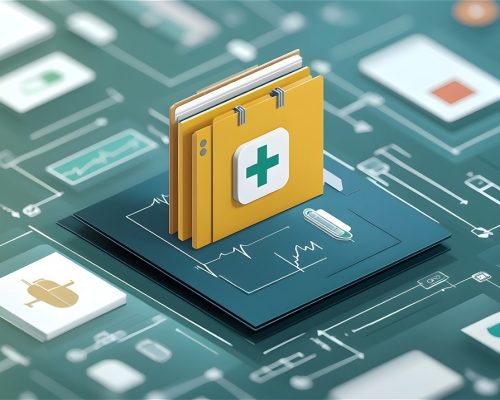 medical-data-security-digital-file-folders