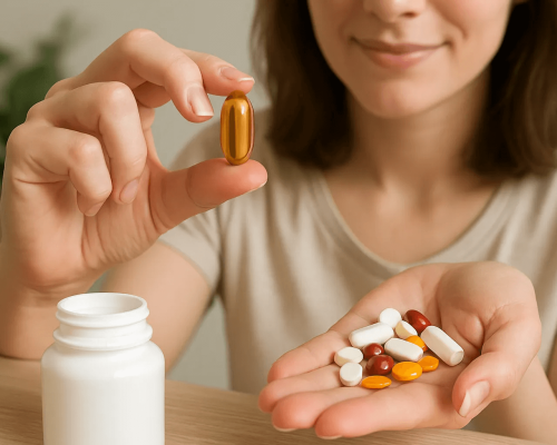 Прием витаминов